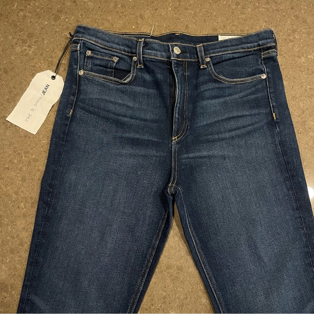 Rag & Bone high rise skinny jeans - Picture 3 of 3